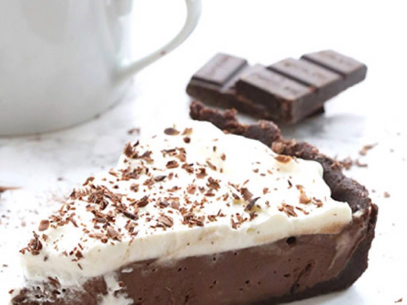 No Bake Chocolate Mousse Tart