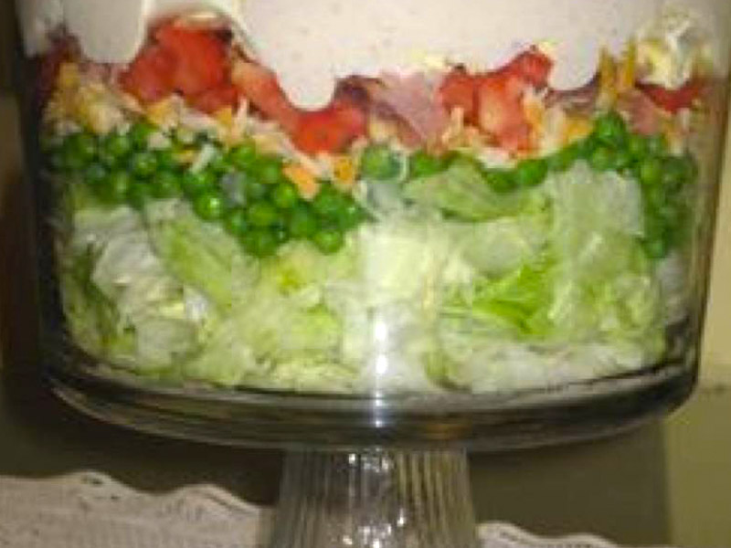Eight Layer Salad
